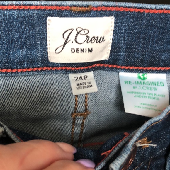 J CREW HIGH RISE TOOTHPICK JEAN - Picture 2 of 3